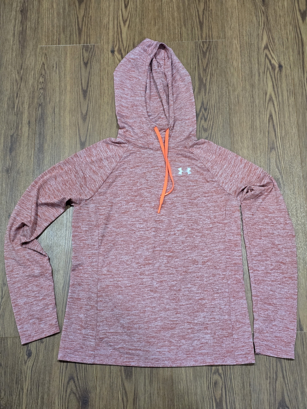 Under Armour Womens Red Heather Performance Hoodie
